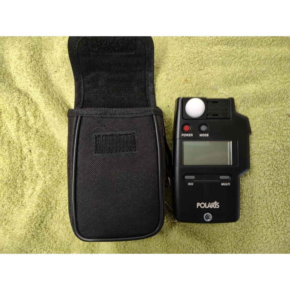 Polaris Flash Meter Light Meter with Carrying Case